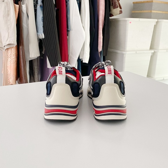 Sandro Paris Flame Sneakers in Dark Navy Size EU 39 NIB - Picture 5 of 14